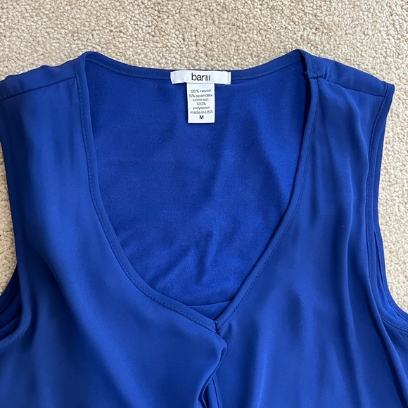 Bar III royal blue top! - Picture 2 of 2